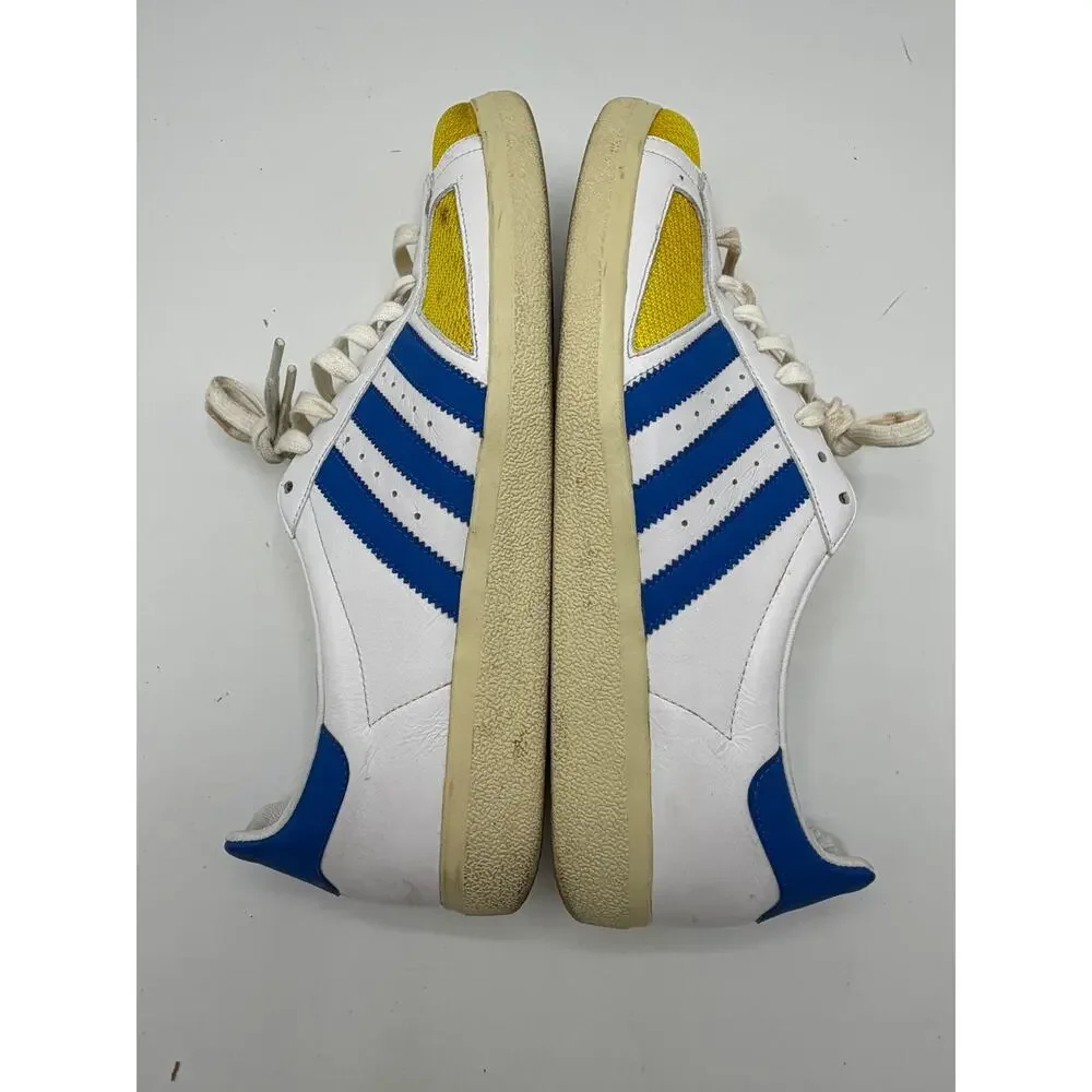 Adidas 011707 Spezial White Blue Yellow Mens Size 12 Pre-Owned No Box